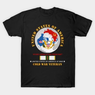 United States of America - People - COLD WAR VETERAN T-Shirt